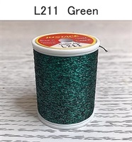 ジャストエース LAME THREAD（ラメスレッド）(L211　Green)